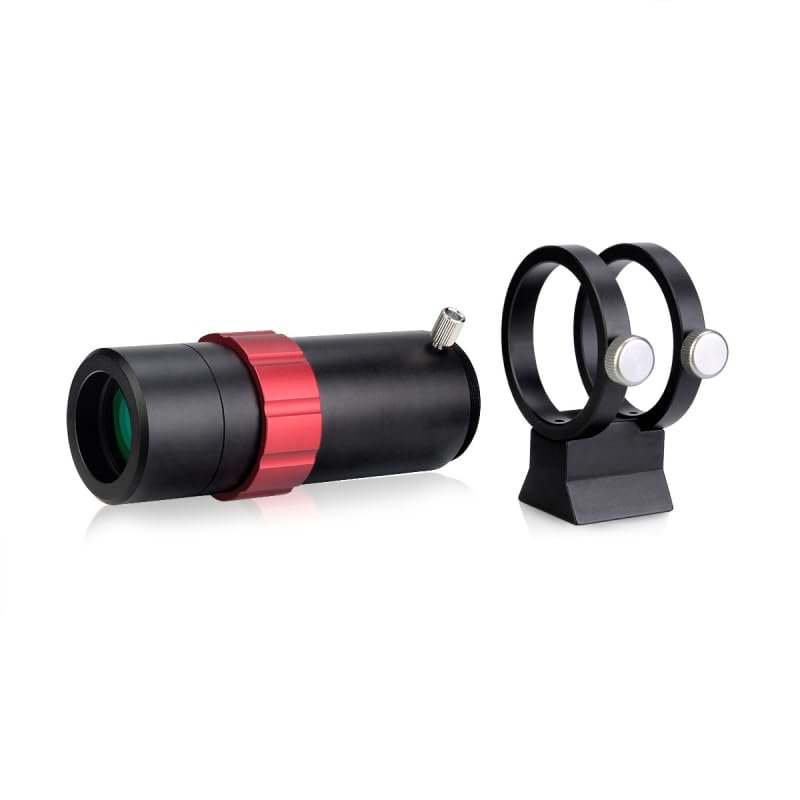 Mini Guide Scope 30mm F4 Finder Scope, Telescope Finder with Dovetail Base, Mini Guide Scope 30mm for Telescope