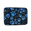 12 13-17 inch Dog Paw Laptop Sleeve Laptop case Durable Shockproof Waterproof Laptop Bag Laptop Carrying case Laptop Protective case view 1