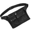 DOITOOL Hairdressing Scissor Holder Pouch Belt Multi-functional Barber Tool Storage Bag for Combs Scissors and Hairpins for Professional Stylists and Barbers view 1