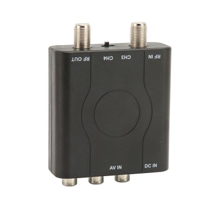 Digital to RF Modulator, RF Modulator M61A Stable Performance Easy Installation NTSC Format for US Region