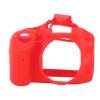 Acouto Shock Proof Silicone Camera Case Cover for D3200, Anti Slip Design, Personalized Appearance, Liquid Silicone Grip (Red) view 1