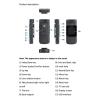 Garosa 1080P Video Recording Camera with Motion Detection, Magnetic Back Clip for Meeting, Wearable Camera Supports Smart Recording view 2
