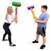 Zugar Land Colorful Super Striker Boom Mallet Inflate (About 33") Vinyl Inflatable Big Bopper Hammer for Play Fights for Kids and Adults (Super Striker, 6 Pack, ALLCOLORS) view 3