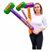 Zugar Land Colorful Super Striker Boom Mallet Inflate (About 33") Vinyl Inflatable Big Bopper Hammer for Play Fights for Kids and Adults (Super Striker, 12 Pack, ALLCOLORS) view 1
