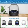 Metal Desktop Speaker Stand for Harman Kardon Aura Studio 3/4/5, Soundsticks 4 Speaker Desk Stand - Space Saving Table Desk Stand for Harman Kardon Soundsticks 4, Aura Studio 3, 4, 5 Speaker view 2