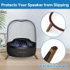 Metal Desktop Speaker Stand for Harman Kardon Aura Studio 3/4/5, Soundsticks 4 Speaker Desk Stand - Space Saving Table Desk Stand for Harman Kardon Soundsticks 4, Aura Studio 3, 4, 5 Speaker view 4