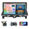 Hikity 8 core 4+64G Android 15 Car Radio for Honda Accord 2008-2013 Stereo, 10.1 inch Screen with Wireless CarPlay Android Auto GPS Navigation WiFi Bluetooth Mirror Link DSP FM RDS + Backcup Camera view 1