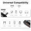 Duttek USB C to USB Adapter - 10 Pack, USB Type C Male to USB A Female Extension, Supports 480Mbps Data Transfer & OTG Function for Phone, Laptop (Black) view 4