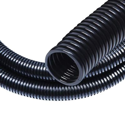 30 FT 1/4 Wire Loom Split Tubing,Dog Cat Cord Protector,Split Wire Loom Tubing Wire Conduit  Black (30FT 1/4")