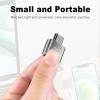 Duttek USB C to USB Adapter 10Gbps, Type C Male to A Female Extension Adapater Support Data Transfer and Charging for Phone, Laptop, USB Keyboard 4 Pack (Silver) view 1
