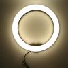 Tyenaza LED Ring Light, 13 Inch Selfie Ring Light with Phone Holder & USB Plug for Streaming Makeup Selfie Photography view 3