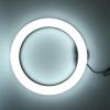 Tyenaza LED Ring Light, 13 Inch Selfie Ring Light with Phone Holder & USB Plug for Streaming Makeup Selfie Photography view 4