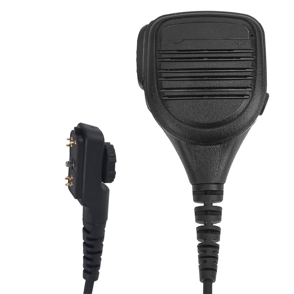 Pdflie IP56 Waterproof Shoulder Lapel Mic Walkie Talkie Speaker Microphone Comaptible with Hyt Hytera PD782 PD702i PD782i pd752i PD782g PD702 PT580h PD780 HP702 702lt