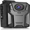 Aolbea P100 2K Police Body Camera 128GB Body Cam 12 Hours Continuous Recording USB-C Infrared Night Vision Waterproof Shockproof Lightweight Data-encrypt for Law Enforcement Record view 1