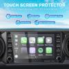 Karltys [Upgrade 2 Pack Screen Protector for 2020-2023 Toyota Tacoma 8 Inch [No Glare & Fingerprint] for Models SR5/Trail/TRD/Limited Touchscreen, 9H Tempered Glass Navigation Screen Cover view 2
