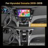 8 Core 6+128GB for Hyundai Sonata 2010-2015 Android Car Stereo with Wireless Apple Carplay, 5G WiFi 9 Inch IPS Touchscreen Car Radio 59UI GPS Navigation 32EQ DSP Backup Camrea view 2