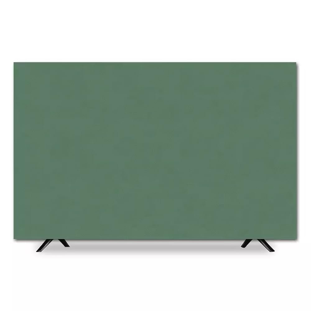 ABANO 32-75 inch TV Dust Cover, Stretch Polyester Fabrics Indoor TV Set Cover Monitor Dut Cover - Pure Colour Indoor/Outdoor Multiple Size Options TV Cover