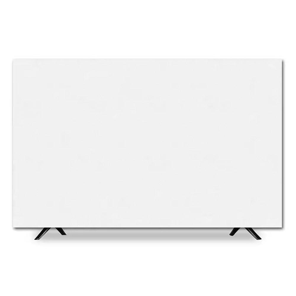ABANO 32-75 inch TV Dust Cover, Stretch Polyester Fabrics Indoor TV Set Cover Monitor Dut Cover - Pure Colour Indoor/Outdoor Multiple Size Options TV Cover