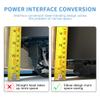 C14 to C13 Power Adapter YACSEJAO 2PCS IEC320 C14 to C13 Right Angle Power Adapter 90 Degree C14 to C13 Plug Kettle Turn Power Extension Adapter (Right Angle) view 4
