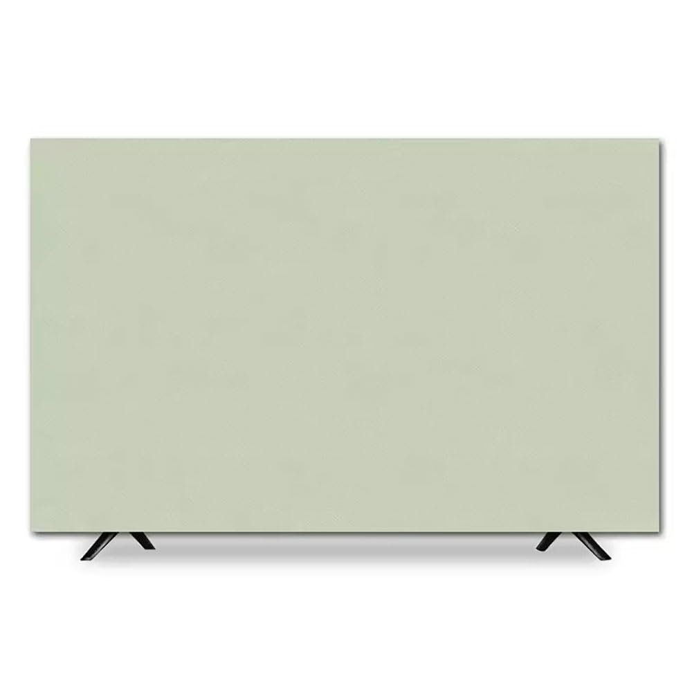 ABANO 32-75 inch TV Dust Cover, Stretch Polyester Fabrics Indoor TV Set Cover Monitor Dut Cover - Pure Colour Indoor/Outdoor Multiple Size Options TV Cover