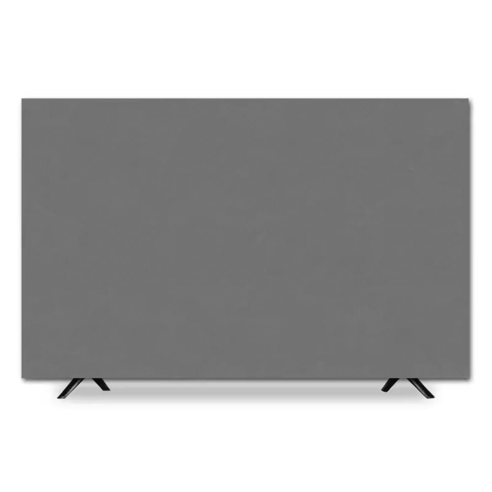 ABANO 32-75 inch TV Dust Cover, Stretch Polyester Fabrics Indoor TV Set Cover Monitor Dut Cover - Pure Colour Indoor/Outdoor Multiple Size Options TV Cover