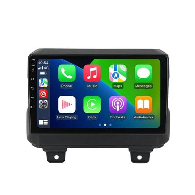6+128GB 8Core Car Radio for Jeep Wrangler JL Gladiator JT 2018 2019 2020 2021 Replacement Dash Kit Car GPS Navigation,9" IPS Touch Screen Head Unit with Car-Play & Android Auto/Rear View