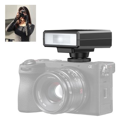Ulanzi LM20 Camera Flash, Camera Speedlite with GN12 / CCT 5600K for Canon/Fuji/Sony/Nikon/Panasonic Olympus Pentax and Other SLR Digital Cameras, and Digital Cameras with Single Contact Hot Shoe