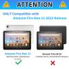CGFGHHUY for Fire Max 11 Case 13th Generation 11 inch Detachable Wireless Keyboard and PU Leather Stand Cover Protective Case for All-New Fire 11 Max Tablet 2023 - Moon and Black Cat view 2