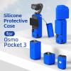 Buziba Silicone Protective Case Cover for DJI Osmo Pocket 3 Silicone Sleeve Protective Cover Handheld Gimbal Action Camera Accessories(Blue) view 2