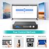 MT-VIKI 8 in 24 Out HDMI Extender Matrix 8x8, 4K60Hz Over CAT6 Ethernet Cable, with 8 POC Receivers, Web GUI, RS232, Up to 230FT (70m) view 3