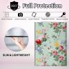 CGFGHHUY for iPad 10th Generation Case with Keyboard,Detachable Wireless Keyboard & PU Leather Stand Cover Protective Tablet Case for iPad 10th Gen 10.9 inch 2022 - Rose Floral Flower view 3