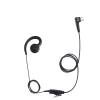 2 Pin Ptt Mic Earpiece Two Way Radio Headset C Swivel Ear Piece for Motorola Walkie Talkie CLS 1010 1040 dlr 1060 bpr40(Black,Wired) view 1