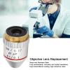 flexman 4X Achromatic Microscope Objective, Standard Thread 195EP Replacement Objective Lens with Auto Rebounding for Biological Microscope Telescope view 3