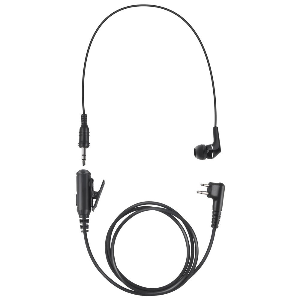 2 Pin Ptt Mic Earpiece Two Way Radio Headset for Motorola Walkie Talkie