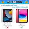 CGFGHHUY for iPad 10th Generation Case with Keyboard,Detachable Wireless Keyboard & PU Leather Stand Cover Protective Tablet Case for iPad 10th Gen 10.9 inch 2022 - Many Cute Cats view 2