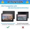 CGFGHHUY for Fire HD 8/8 Plus Tablet Case 12th/10th Generation 8 inch 2022/2020 Release Detachable Wireless Keyboard & PU Leather Stand Cover Protective Tablet Case - Sun and Planet view 2