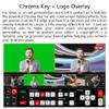 FEELWORLD L4 Multi-camera 5 chanel HD Video Mixer Switcher 10.1 inch Touch Screen 4 HDMI one SDI Input USB3.0 Output Fast Streaming in Diverse Way view 2