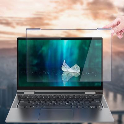WLWLEO 17 Inch Laptop Screen Protector Anti Blue Light Filter Film Eye Protection Blue Light Blocking Screen Protector Panel for 12-17" Notebook Monitors,12 inch/W300H195mm