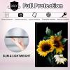CGFGHHUY for iPad 10th Generation Case with Keyboard,Detachable Wireless Keyboard & PU Leather Stand Cover Protective Tablet Case for iPad 10th Gen 10.9 inch 2022 - Black Sunflowers view 3