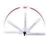 18inch LED Ring Lights with Tripod Lamp Kit 3200K-5500K Adjustable 1-100% Bi-Color 96W Fill Light CRI95+ for Make-up Vlog Beauty Salon Tattoo Studio (FE480 White) view 2