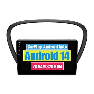 RoverOne Car GPS for Peugeot 607 2004 2005 2006 2007 2008 2009 2010 with CarPlay Android Auto Multimedia Player Navigation Stereo Bluetooth WiFi