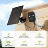 TIEJUS 2K 5G Security Cameras Wireless Outdoor, 4-Pack Solar-Powered Camera for Home with Full Color Night Vision,PIR Detection, IP66/Alexa/2 Way Talk, No Subscription, 5G/2.4GHz WiFi view 2