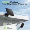 TIEJUS 2K 5G Security Cameras Wireless Outdoor, 4-Pack Solar-Powered Camera for Home with Full Color Night Vision,PIR Detection, IP66/Alexa/2 Way Talk, No Subscription, 5G/2.4GHz WiFi view 3