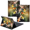 CGFGHHUY for iPad 9th Generation Case with Keyboard for iPad Case 10.2 inch 8th/7th Generation Detachable Wireless Keyboard & PU Leather Stand Cover Protective Tablet Cover - Fishs view 1