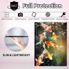 CGFGHHUY for iPad 9th Generation Case with Keyboard for iPad Case 10.2 inch 8th/7th Generation Detachable Wireless Keyboard & PU Leather Stand Cover Protective Tablet Cover - Fishs view 3
