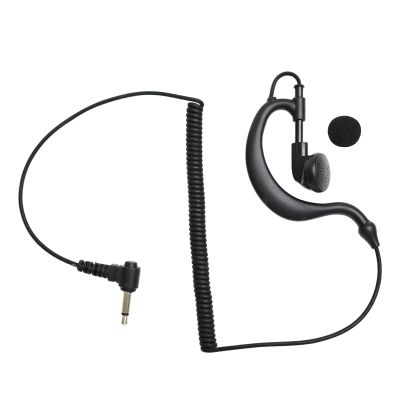 3.5mm Listen Only Earpiece Radio Headset for Motorola APX 6000 7000 8000 Shoulder Mic (4)