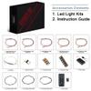 BrickBling LED Light Kit Compatible with Lego Family Reunion Celebration Chinese New Year Set, Remote Control Version Lighting Compatible with Lego 80113 (No Model) view 3