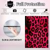 CGFGHHUY for iPad 9th Generation Case with Keyboard for iPad Case 10.2 inch 8th/7th Generation Detachable Wireless Keyboard & PU Leather Stand Cover Protective Tablet Cover - Pink Leopard Print view 3