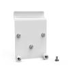 Koroao Vinyl Siding Clips Mount Bracket Compatible with Eufy SoloCam S340 /SoloCam E30 Solar Security Outdoor Camera 1PackWhite view 2
