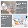 Healifty Portable Plastic Wash Basin for Face Washing and Clothes Multi-Functional Home and Travel Use Sturdy and Easy to Clean for Bathing and Dishwashing view 4